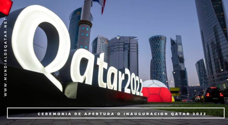 Eröffnungsfeier oder Einweihung Katar 2022