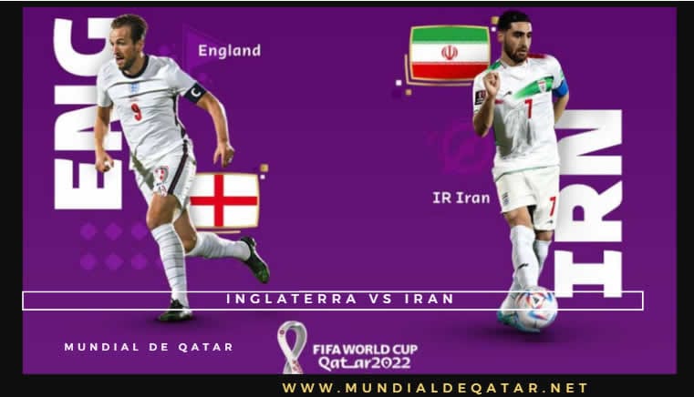 Ver Inglaterra vs Iran en VIVO Online: Minuto a Minuto