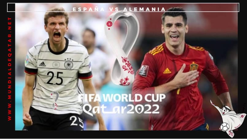 españa vs alemania en vivo online qatar 2022