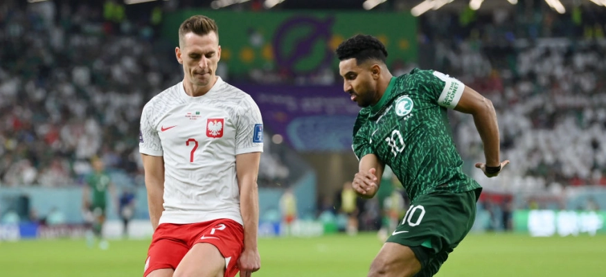 Mira.. el resumen y los goles del partido entre Arabia Saudí y Polonia (0-2)