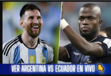 ver argentina vs ecuador en vivo